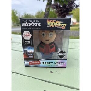 Handmade By Robots Marty McFly Back Future 2 FANEXPO Limited Knit series 146 NEW
